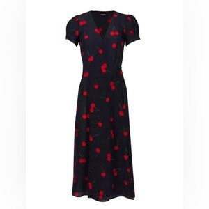 Realization Par The Teale Wild Cherry Dress